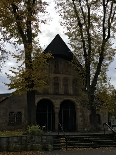 Goslar-Frontrest des alten Doms