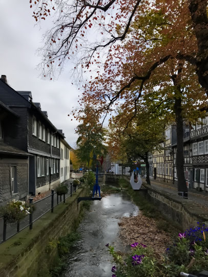 Goslar-Flusslauf durch die Altstadt