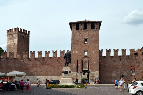 Verona - Stadtmauer
