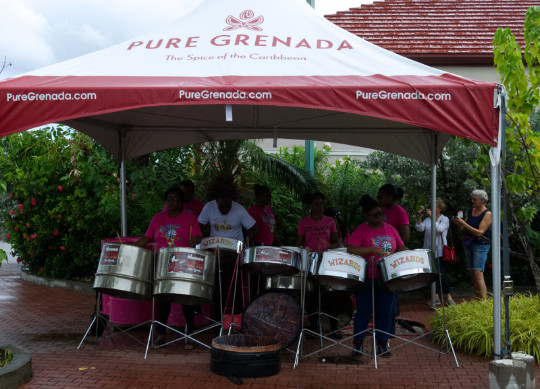 Grenada-Willkommensband in St.Georges
